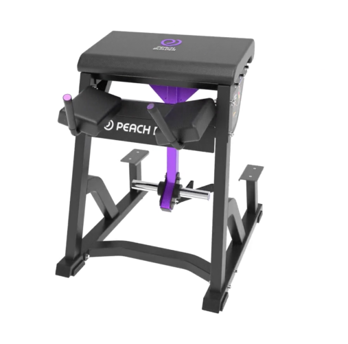 Обратная гиперэкстензия серии Peach Builder PB407 на свободных весах (нагружаемая дисками 50мм)