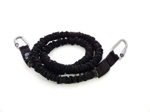 Набор эспандеров трубчатых в защитных чехлах (5 шт.) и аксессуаров в сумке