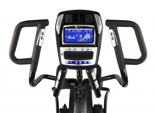 Эллиптический тренажер XTERRA FS5.9e с регулируемыми педалями, наклоном рампы и мультипоручнями