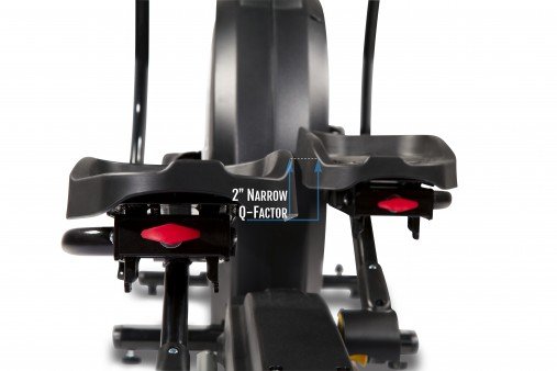 Эллиптический тренажер XTERRA FS5.9e с регулируемыми педалями, наклоном рампы и мультипоручнями