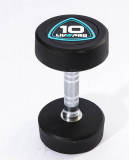 Гантели в уретане LIVEPRO Studio Dumbbells 10 кг, черный/синий