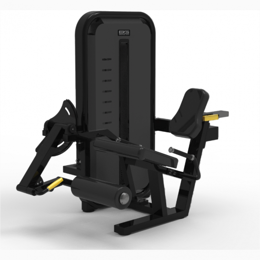 Разгибание ног BRONZE GYM MIGHT 02 грузоблочный силовой тренажер профессиональный со стеком 90кг