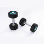 Гантели в уретане LIVEPRO Studio Dumbbells 7 кг, черный/синий