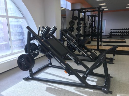 Наклонный жим ногами MATRIX Magnum MG-PL70 Тренажер нагружаемый дисками