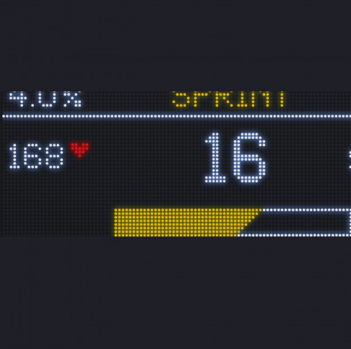 Беговая дорожка Matrix Lifestyle. Консоль Premium LED