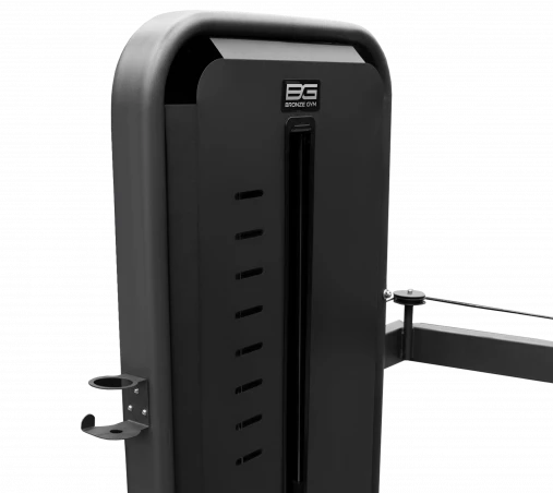 Тяга сверху BRONZE GYM MIGHT 26 грузоблочный профессиональный силовой тренажер со стеком 100кг