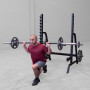 Силовая стойка Body-Solid ProClub GPR370B для жимов и приседов со штангой (черная)
