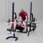 Силовая стойка Body-Solid ProClub GPR370B для жимов и приседов со штангой (черная)