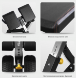 BRONZE GYM BR-1010 Гиперэкстензия