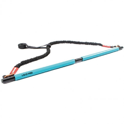 Гимнастическая палка с амортизатором LIVEPRO Resistance Bar Set черный/синий