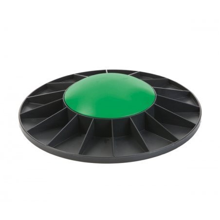 Балансировочный диск TOGU Balance Board 40 см, черный/зеленый
