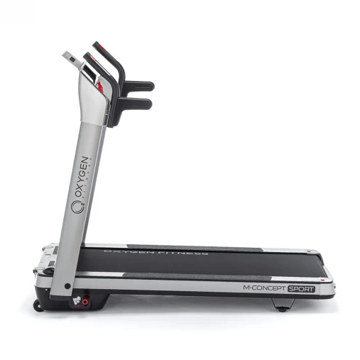 Беговая дорожка домашняя OXYGEN FITNESS M-CONCEPT SPORT (SMOKY) цвет: Платиновый