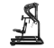 Горизонтальная тяга BRONZE GYM PL-1702, черный, рычажный тренажер-хаммер, нагружаемый дисками Горизонтальная тяга BRONZE GYM PL-1702, черный