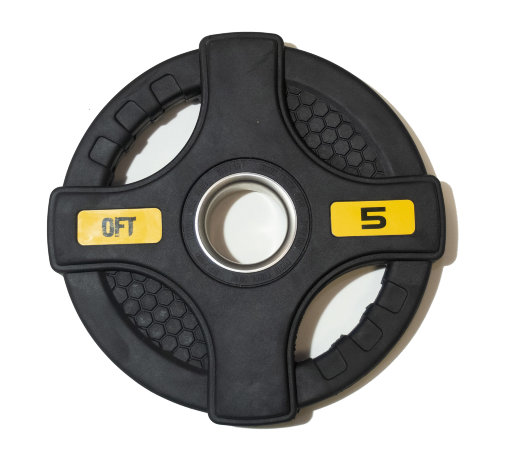 Штанга олимпийская наборная 85 кг OFT (диски 50 мм с двумя хватами, гриф 220 см)