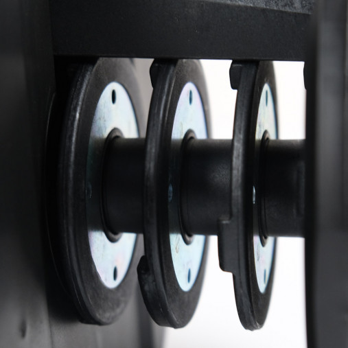 Пара гантелей с регулировкой веса Liveup LS2315 (5-40 кг) на подставке