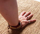 Коврик для йоги HUGGER MUGGER Sattva Jute Mat 3 мм, бежевый