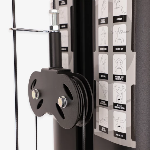 Многофункциональный тренажер с жимом ногами REBEL G9LP (на базе Rebel G7 и опции Жим ногами)