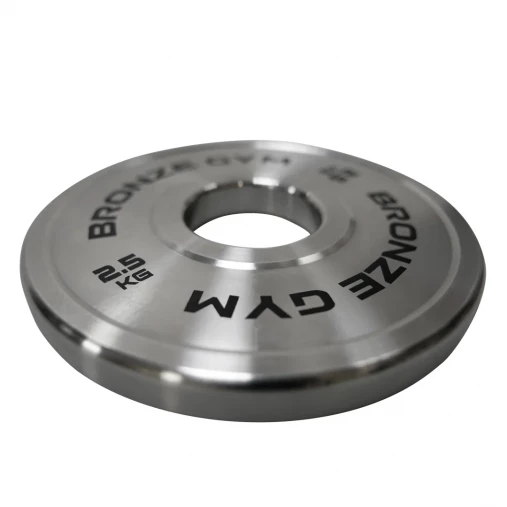 Диск олимпийский BRONZE GYM стальной 2,5 кг хромированный 51мм