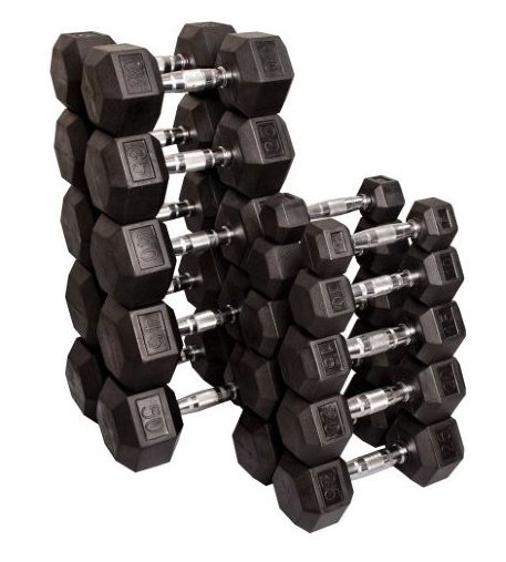 Комплект гантелей Body-Solid SDRK5-20, 10 пар от 5кг до 20кг