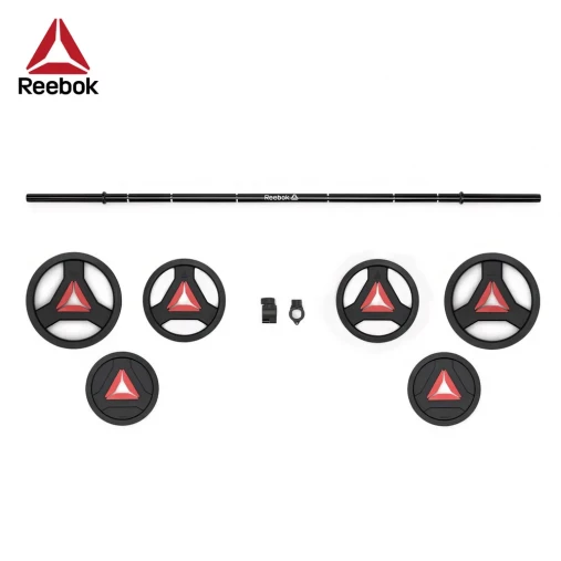 Штанга разборная для аэробики REEBOK Weight Set, 20 кг (гриф 140 см, втулка 25мм, хват 25 мм)