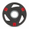 Диск 51 мм. полиуретановый с 3-мя хватами 2,5 кг VictoryFit олимпийский