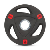 Набор дисков 51 мм. с 3-мя хватами от 2,5-25 кг VictoryFit с полиуретановым покрытием