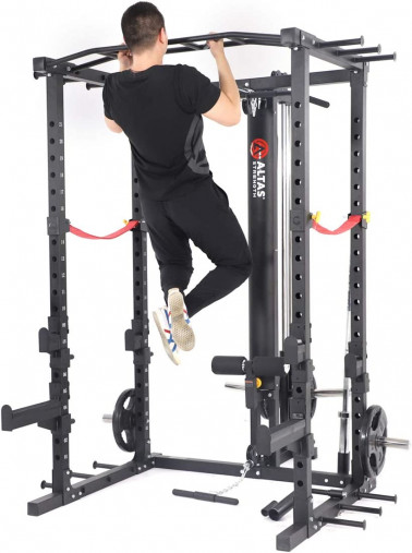 Силовая рама многофункциональная для тренировки со штангой REBEL PR78