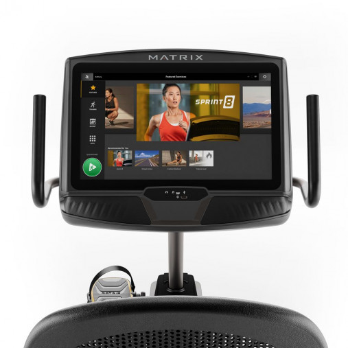 Велоэргометр Matrix R50XUR горизонтальный домашний с 22-дюймовым сенсорным дисплеем