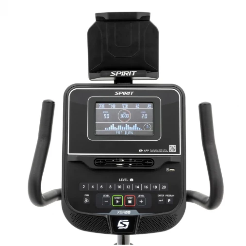 Велотренажер горизонтальный Spirit XBR55 (2024) BLACK
