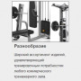 3-х уровневая стойка для хранения набора гексагональных гантелей от 2 до 20 кг или гирь MATRIX Magnum MG-A544