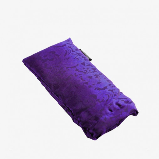 Повязка на глаза HUGGER MUGGER Silk Eyebag Herbal Filling синий