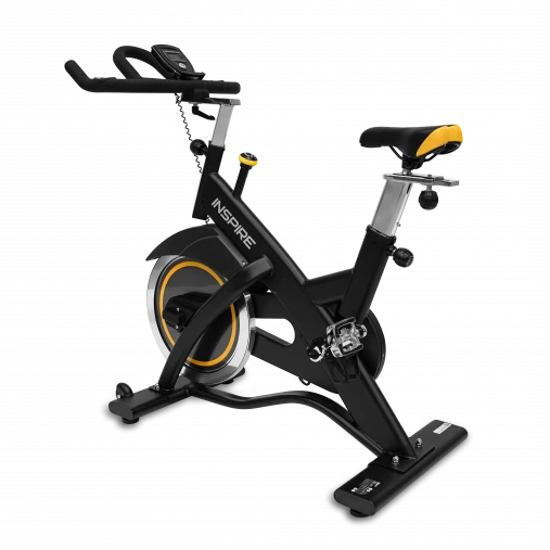 Спин-байк с консолью профессиональный BRONZE GYM INSPIRE