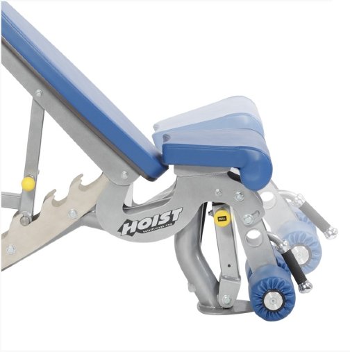 Универсальная скамья с изменением наклона HOIST CF-3165 (цвет рамы черный, обивка: черная)