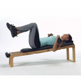 Универсальная скамья NOHrD TriaTrainer, орех / нат. кожа