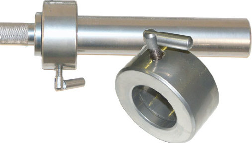 Гриф для штанги сильноизогнутый Z-образный MB ф50 мм, L =1310 мм, 12,5 кг