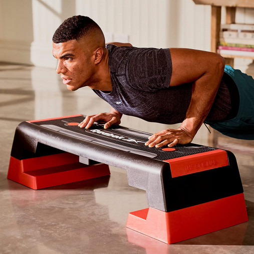 Степ-платформа REEBOK Step (RAP-11150RD) размер 102 x 38.5, высота 15-20-25 см, вес 8кг