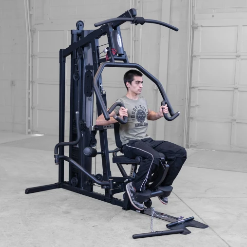Многофункциональный силовой центр Body Solid G5B (2026) Multi-Station Gym (черная рама, черная обивка)