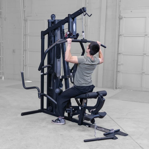 Многофункциональный силовой центр Body Solid G5B (2026) Multi-Station Gym (черная рама, черная обивка)