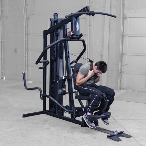 Многофункциональный силовой центр Body Solid G5B (2026) Multi-Station Gym (черная рама, черная обивка)
