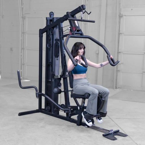 Многофункциональный силовой центр Body Solid G5B (2026) Multi-Station Gym (черная рама, черная обивка)
