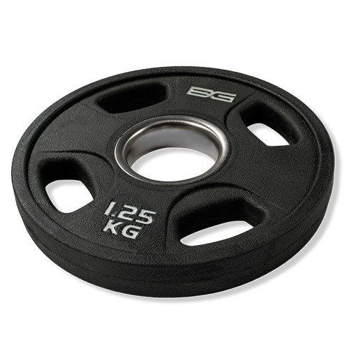 Диск олимпийский обрезиненный черный 1,25 кг BRONZE GYM