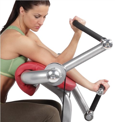 Tpeнaжep Бицепс сидя Hoist RPL-5102 на свободных весах