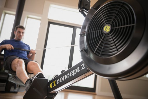 Гребной тренажер Concept 2 model D c монитором PM5 (черный)