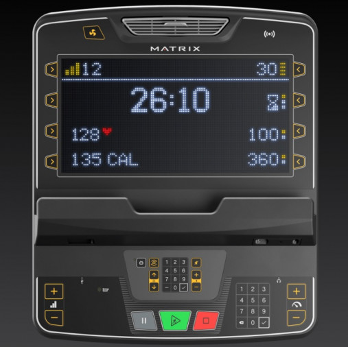 Лестница-эскалатор Matrix Lifestyle ClimbMill. Консоль Premium LED