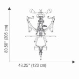 Мультистанция Hoist V4 Elite Gym стек 68 кг.