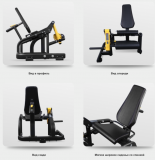 BRONZE GYM PL-1711 Разгибание ног сидя