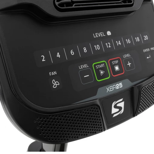 Велотренажер горизонтальный Spirit Fitness XBR25BL