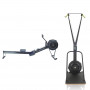Комплект Concept2: гребной тренажер RowErg + лыжный тренажер SkiErg (c подставкой)